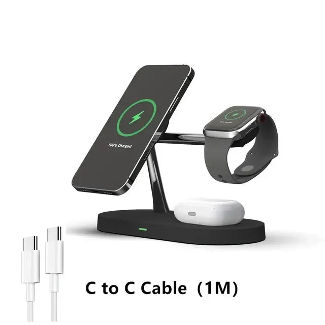 3 in 1 Wireless Charger Stand Magnetic - Eritas London
