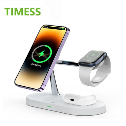 3 in 1 Wireless Charger Stand Magnetic - Eritas London