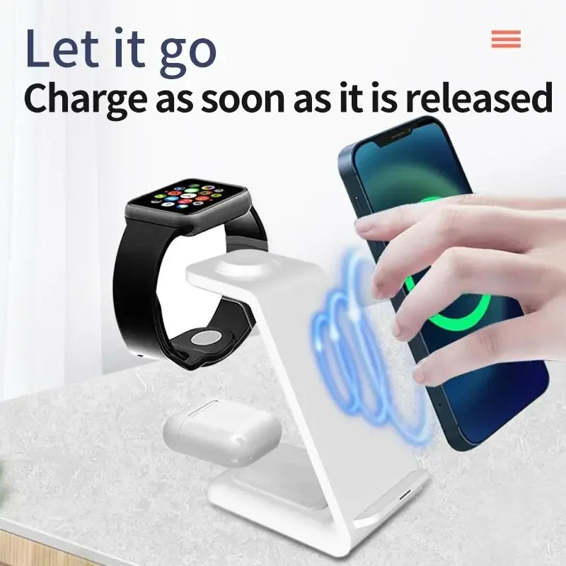 Wireless Charging Dock Fast Charging - Eritas London