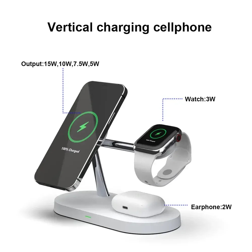 3 in 1 Wireless Charger Stand Magnetic - Eritas London