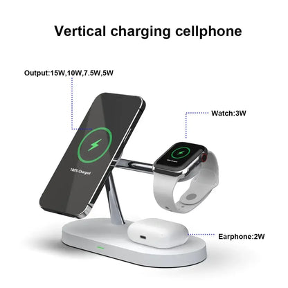 3 in 1 Wireless Charger Stand Magnetic - Eritas London